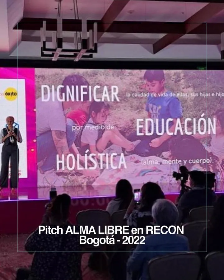 Pitch de Alma Libre en Recon, Bogotá, 2022