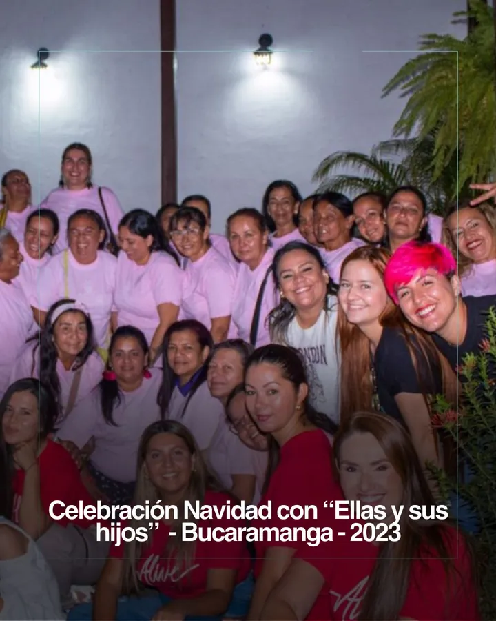 Celebración de Navidad con Ellas y sus hijos, Bucaramanga, 2023